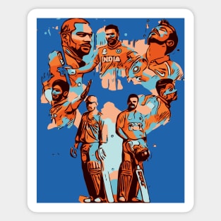 Indian cricket Passion Sticker